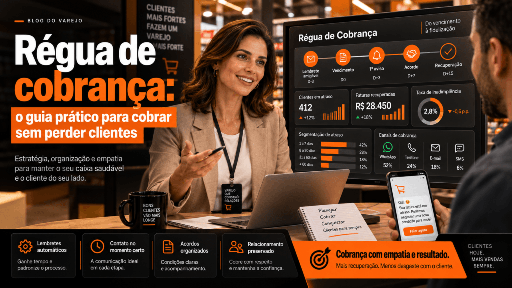 Régua de Cobrança: Guia Prático para Cobrar Sem Perder Clientes